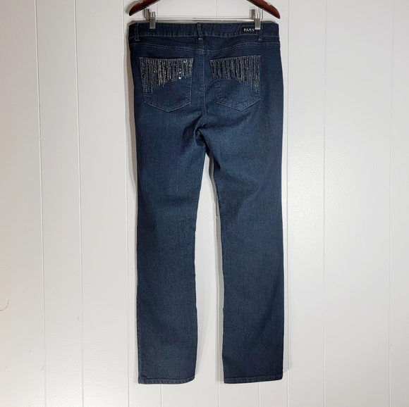 ❗️ 4/$25 Beau Dawson Bootcut High Rise Sequin Pocket Stretch Jeans Size 14 - Picture 8 of 8